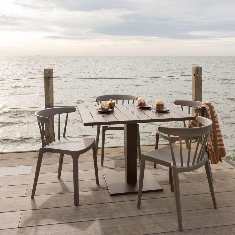 Matstol med ribbor Bliss Utomhus - Taupe - Möbler - Matplats - Matstol & köksstol