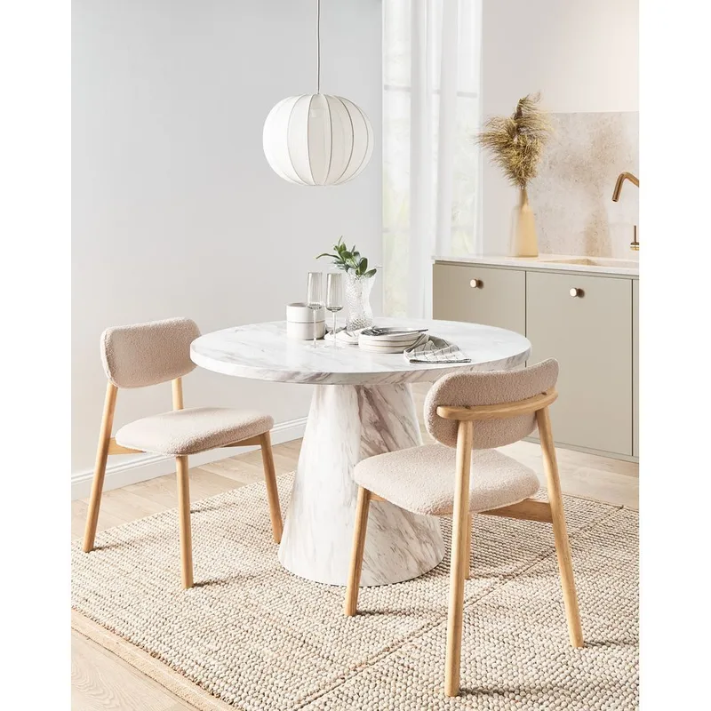 Matstol Mills 2-pack - Brun, Beige - Möbler - Matplats - Matstol & köksstol
