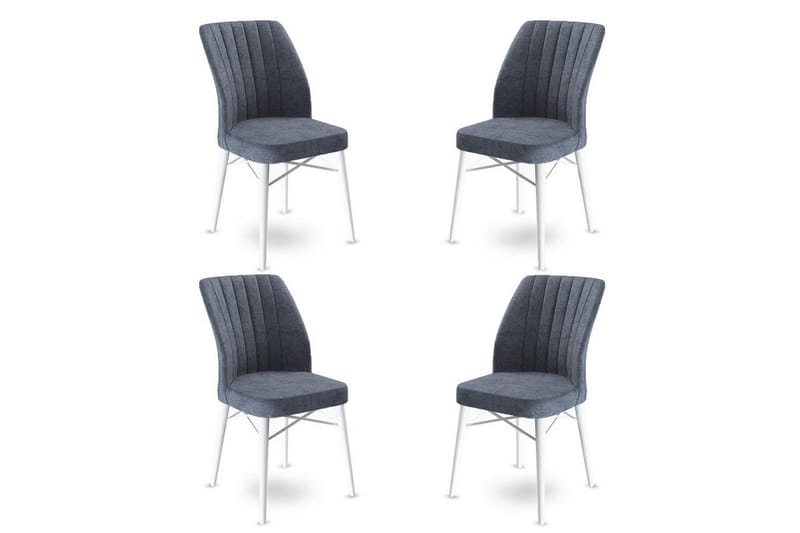 Matstol Miraen Fume / Vit, Fume / Vit