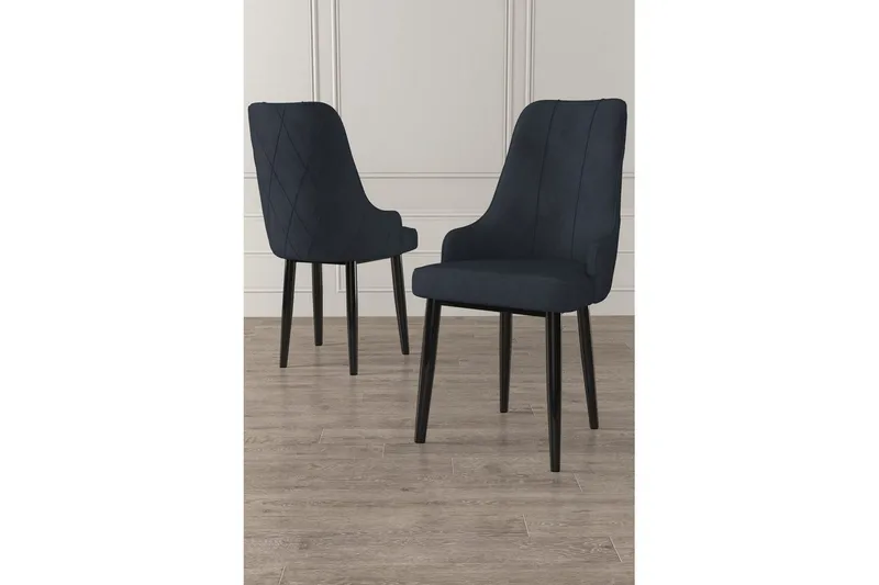 Matstol Mobarkar Antracit / Svart - Antracit / Svart - Möbler - Matplats - Matstol & köksstol