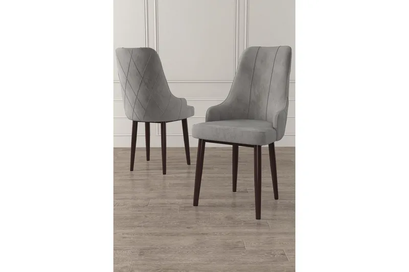 Matstol Mobarkar Grå / Brun, Grå / Brun