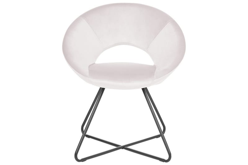 Matstol Rachel - Off-white, Svart - Möbler - Vardagsrum - Fåtöljer