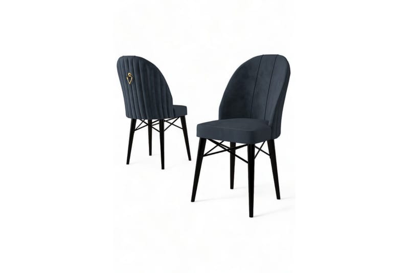 Matstol Ritim Antracit / Svart - Antracit / Svart - Möbler - Matplats - Matstol & köksstol