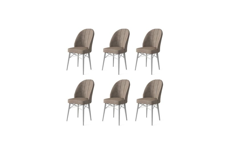 Matstol Ritim Cappuccino / vit, Cappuccino / vit