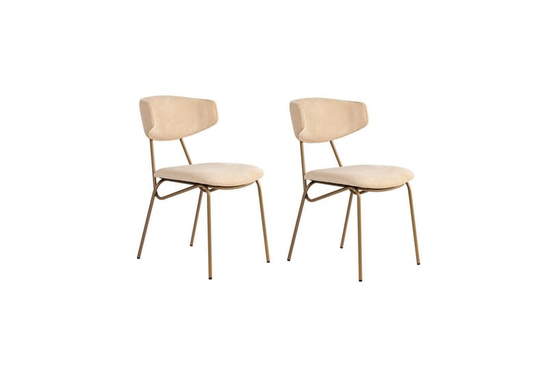 Matstol Sanroman Beige / Rany - Beige / Rany - Möbler - Matplats - Matstol & köksstol