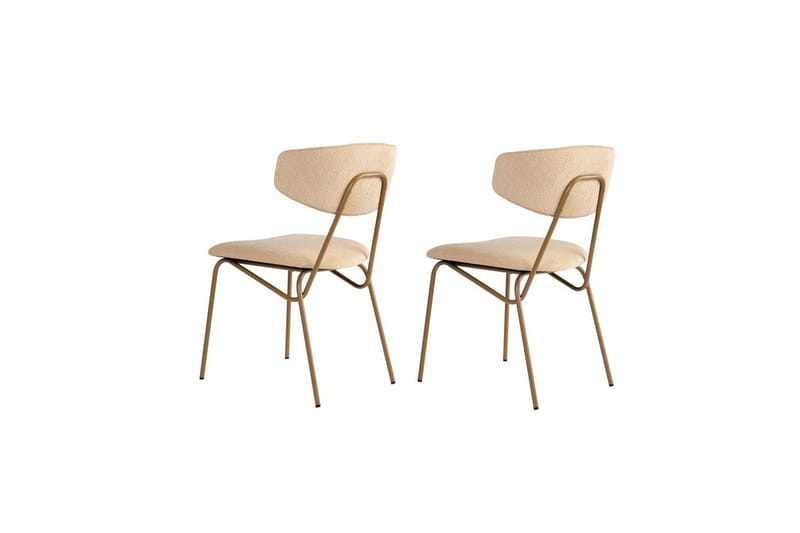 Matstol Sanroman Beige / Rany - Beige / Rany - Möbler - Matplats - Matstol & köksstol