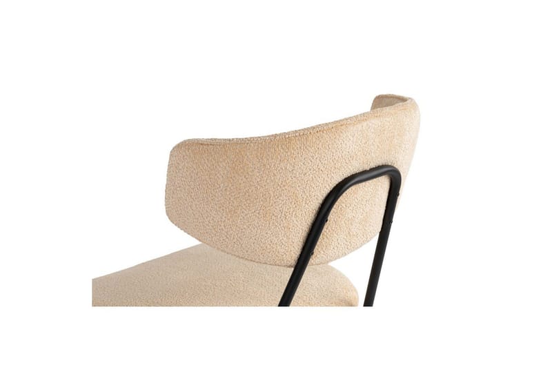 Matstol Sanroman Beige / Svart - Beige / Svart - Möbler - Matplats - Matstol & köksstol