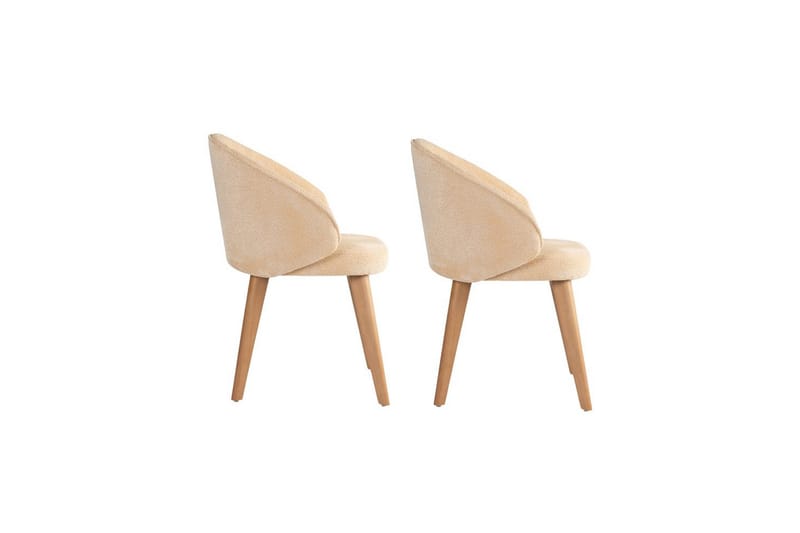 Matstol Sanroman Classic Beige / Ljus Ek - Beige / Ljus Ek - Möbler - Matplats - Matstol & köksstol