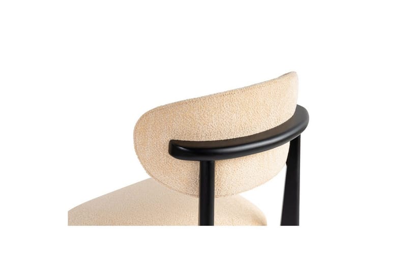 Matstol Sanroman Classic Beige / Svart - Beige / Svart - Möbler - Matplats - Matstol & köksstol
