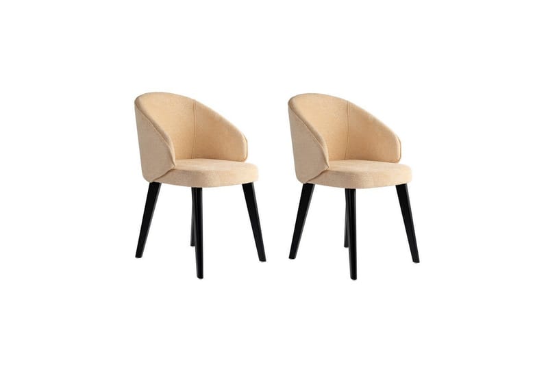 Matstol Sanroman Classic Beige / Svart - Beige / Svart - Möbler - Matplats - Matstol & köksstol