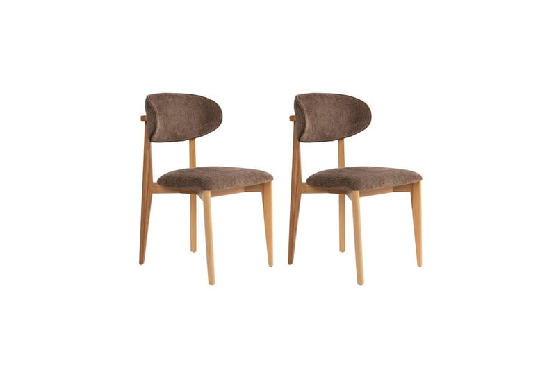 Matstol Sanroman Classic Brun / Ljus Ek - Brun / Ljus Ek - Möbler - Matplats - Matstol & köksstol