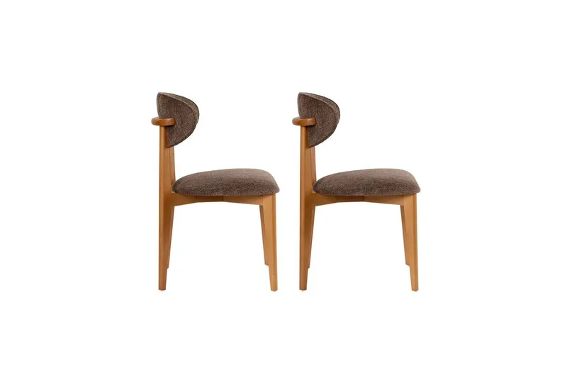 Matstol Sanroman Classic Brun / Mörk Ek - Brun / Mörk Ek - Möbler - Matplats - Matstol & köksstol