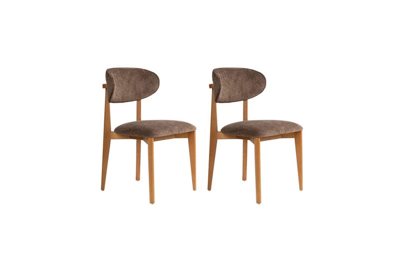 Matstol Sanroman Classic Brun / Mörk Ek - Brun / Mörk Ek - Möbler - Matplats - Matstol & köksstol