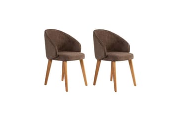 Matstol Sanroman Classic Brun / Mörk Ek