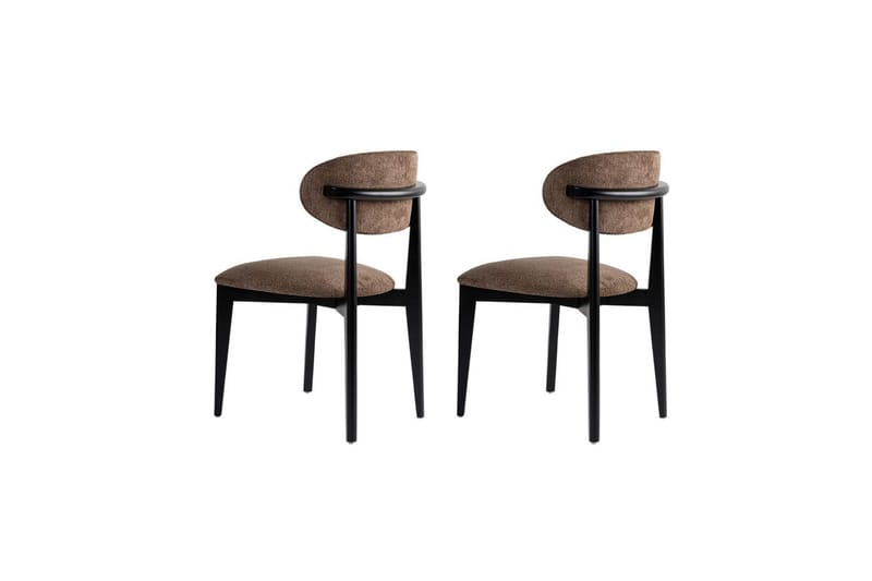 Matstol Sanroman Classic Brun / Svart - Brun / Svart - Möbler - Matplats - Matstol & köksstol