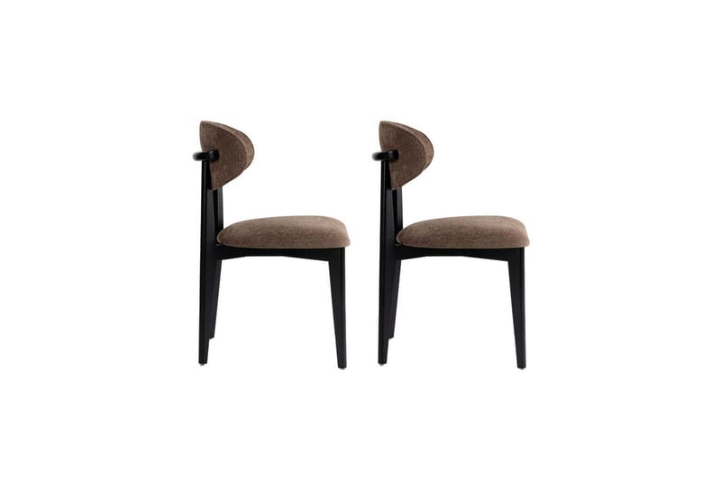 Matstol Sanroman Classic Brun / Svart - Brun / Svart - Möbler - Matplats - Matstol & köksstol