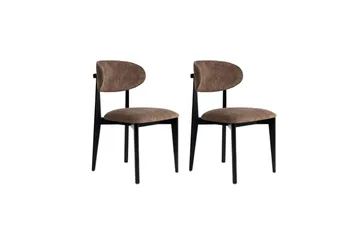 Matstol Sanroman Classic Brun / Svart