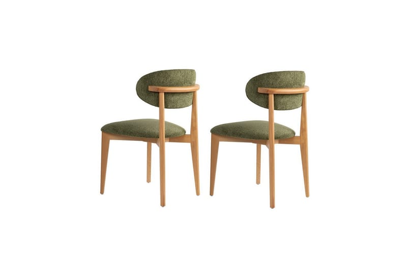 Matstol Sanroman Classic Grön / Ljus Ek - Grön / Ljus Ek - Möbler - Matplats - Matstol & köksstol