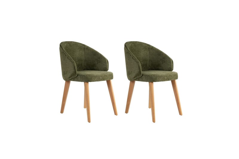 Matstol Sanroman Classic Grön / Ljus Ek - Grön / Ljus Ek - Möbler - Matplats - Matstol & köksstol
