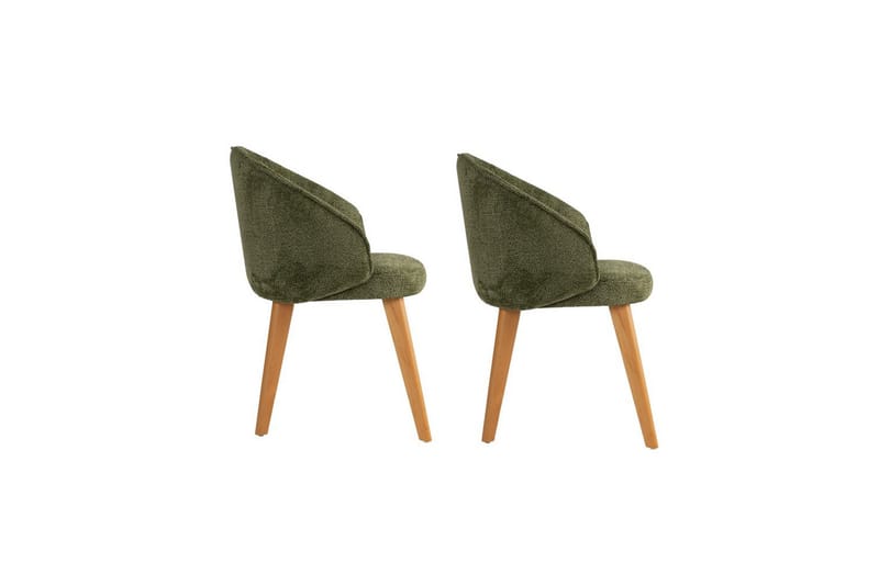 Matstol Sanroman Classic Grön / Mörk Ek - Grön / Mörk Ek - Möbler - Matplats - Matstol & köksstol