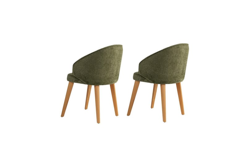 Matstol Sanroman Classic Grön / Mörk Ek - Grön / Mörk Ek - Möbler - Matplats - Matstol & köksstol