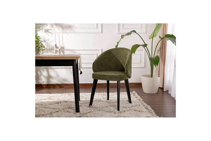 Matstol Sanroman Classic Grön / Svart - Grön / Svart - Möbler - Matplats - Matstol & köksstol