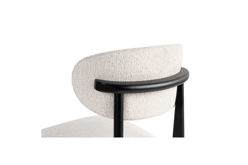 Matstol Sanroman Classic Vit / Svart - Vit / Svart - Möbler - Matplats - Matstol & köksstol
