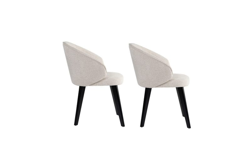 Matstol Sanroman Classic Vit / Svart - Vit / Svart - Möbler - Matplats - Matstol & köksstol