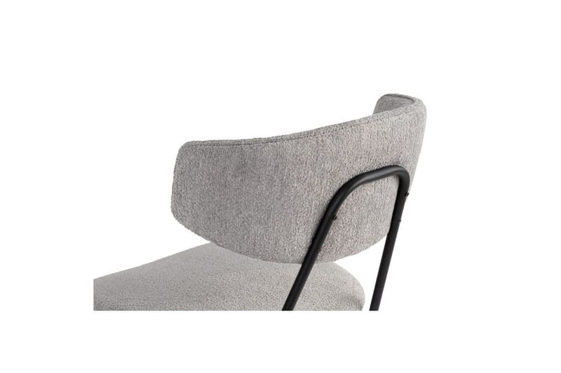 Matstol Sanroman Grå / Svart - Grå / Svart - Möbler - Matplats - Matstol & köksstol