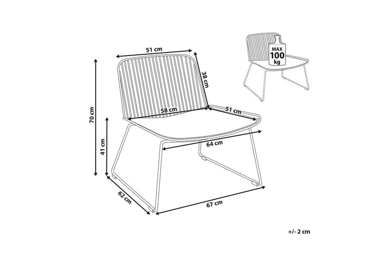 Matstol Snorum - Guld, svart - Möbler - Matplats - Matstol & köksstol