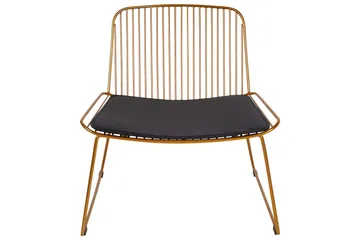 Matstol Snorum - Guld/svart - Möbler - Matplats - Matstol & köksstol