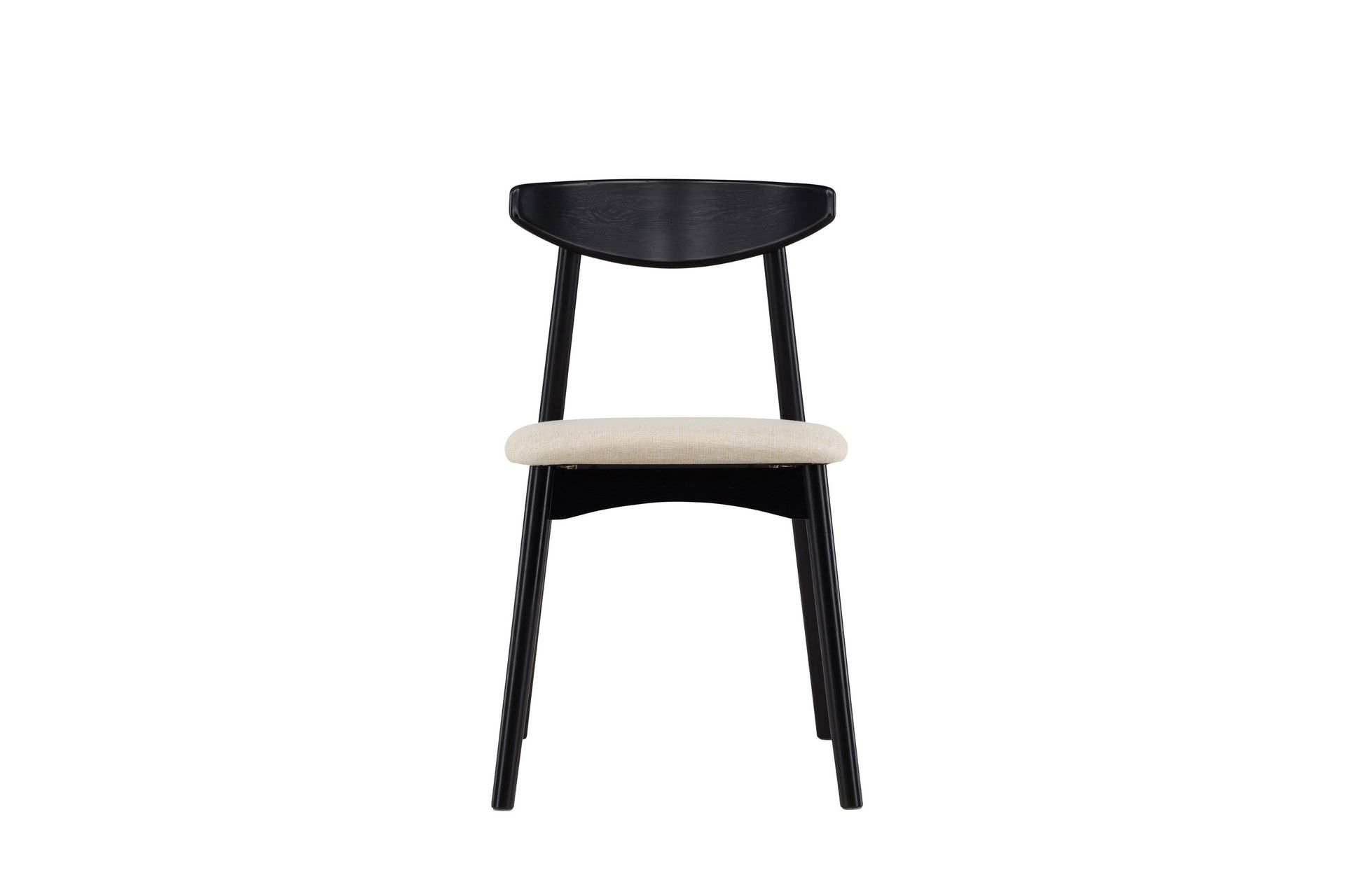 matstol utan armstöd vind ven dining chair black -