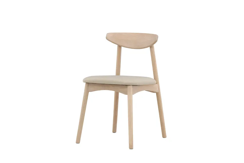 Matstol utan armstöd VIND Ven Dining Chair Whitewash - Möbler - Matplats - Matstol & köksstol