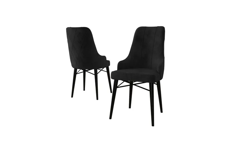 Matstol Puntoz Svart - Svart - Möbler - Matplats - Matstol & köksstol