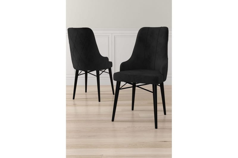 Matstol Puntoz Svart - Svart - Möbler - Matplats - Matstol & köksstol