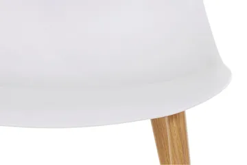 Abia Matstol Plast 4-pack - Vit - Möbler - Matplats - Matstol & köksstol
