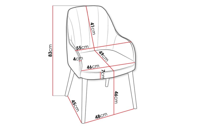 Aldbrough Matstol - Möbler - Matplats - Matstol & köksstol