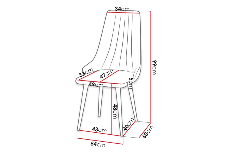 Aldbrough Matstol - Möbler - Matplats - Matstol & köksstol