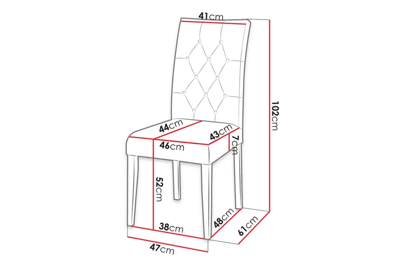 Aldbrough Matstol - Möbler - Matplats - Matstol & köksstol