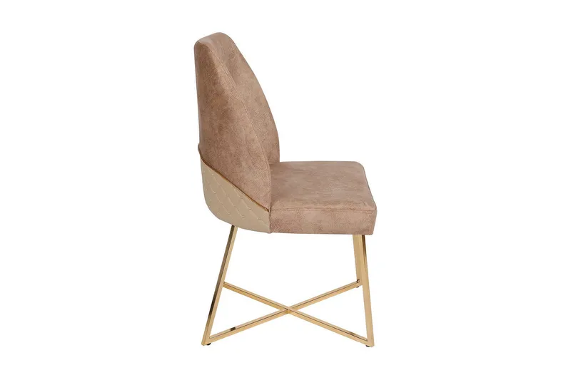Alsacia Matstol - Guld/Brun - Möbler - Matplats - Matstol & köksstol