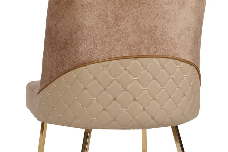 Alsacia Matstol - Guld/Brun - Möbler - Matplats - Matstol & köksstol