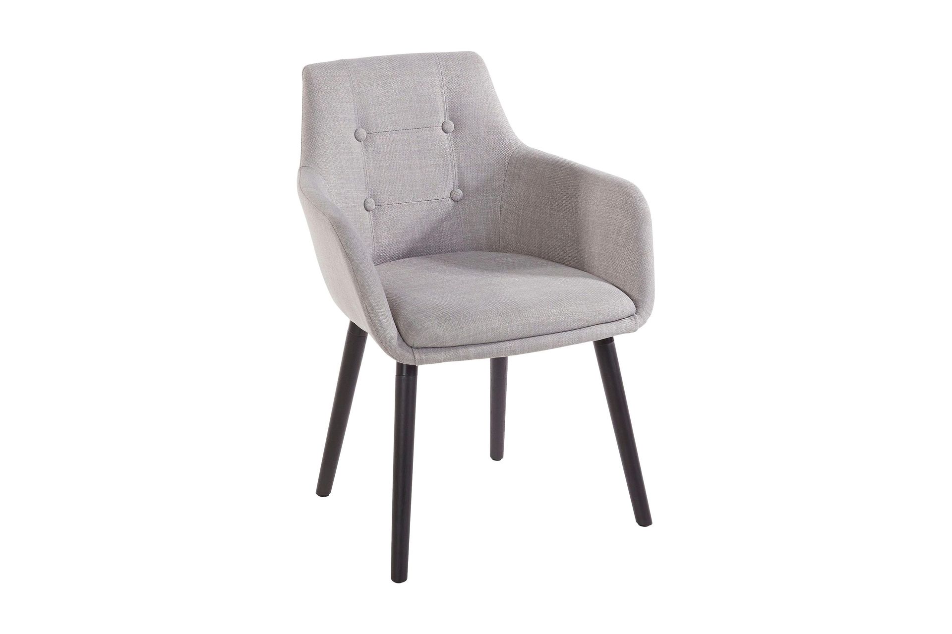 arda matstol 2-pack - ek/ljusgrå