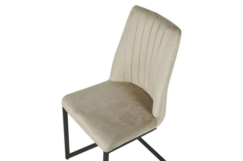 Arnia Matstol 2-pack - Sammet/Grå - Möbler - Matplats - Matstol & köksstol