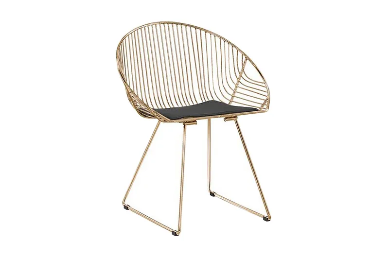 Aurora Stol Set Om 2 St, Guld