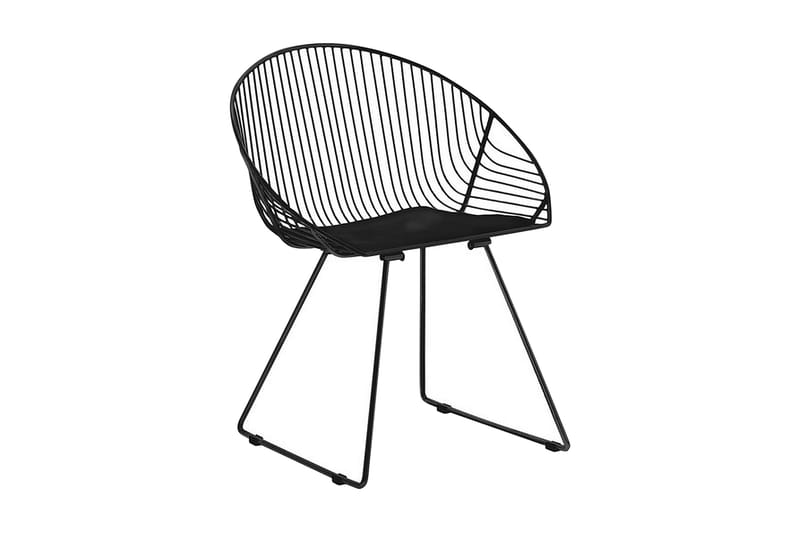 Aurora Stol Set Om 2 St, Svart