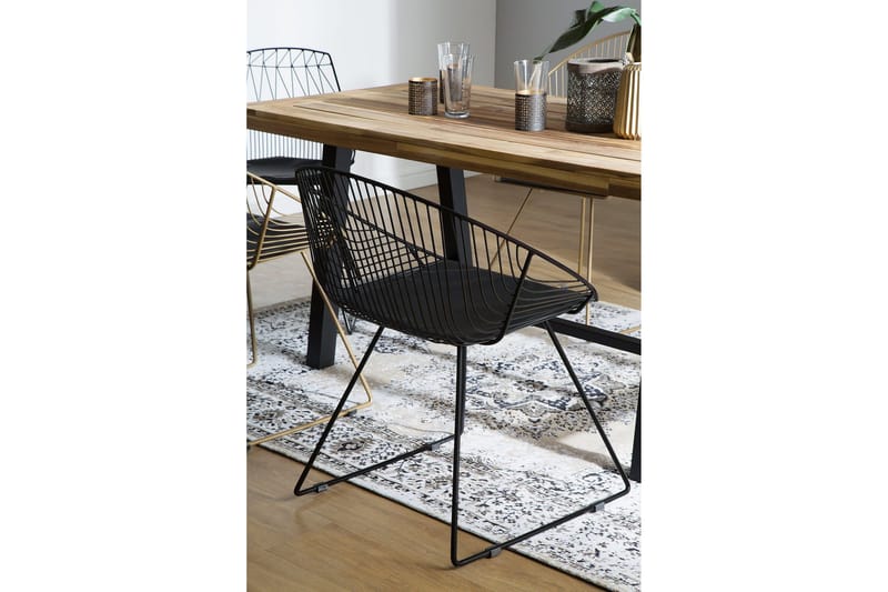 Aurora Stol Set Om 2 St - Svart - Möbler - Matplats - Matstol & köksstol