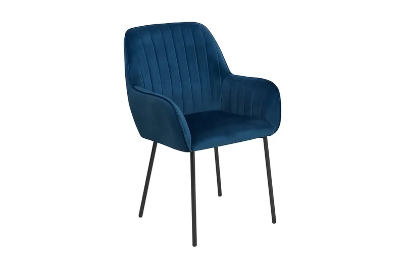 Axson Stol 2-Pack Sammet, Blå