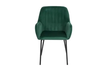 Axson Stol 2-Pack Sammet - Grön - Möbler - Matplats - Matstol & köksstol