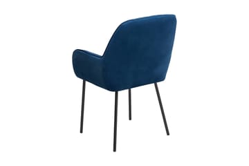 Axson Stol 2-Pack Sammet - Blå - Möbler - Matplats - Matstol & köksstol