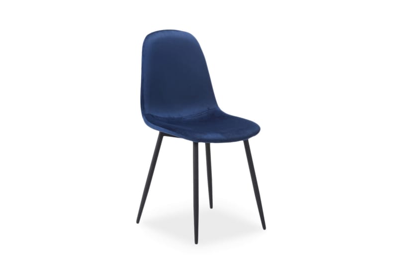 AZERIA Matstol 4-pack Sammet/Blå - Möbler - Matplats - Matstol & köksstol